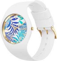 Ice-Watch Quarzuhr Â»ICE- flower- Turquoise leaves M, 020517Â«