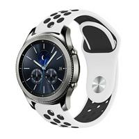 Strap-itÂ Strap-it Samsung Gear S3 sport band (wit/zwart)