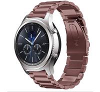 Strap-itÂ Strap-it Samsung Gear S3 stalen band (brons-goud)