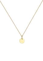 Elli Premium Kette mit Anhänger »Plättchen Coin, 0105950321«