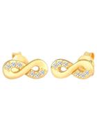Elli DIAMONDS Paar Ohrstecker »Ohrringe Infinity Diamant Liebe, 0308440520«