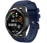 Strap-it Huawei Watch GT Runner siliconen bandje (donkerblauw)
