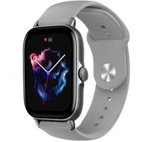 Strap-it Amazfit GTS 3 sport band (grijs)