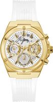 Guess Te rubber horloge voor stijlvolle elegantie