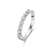 Millennium Witgouden ring met lab grown diamant R01-MLN446-035