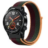 Strap-it Huawei Watch GT nylon band (dark cherry)