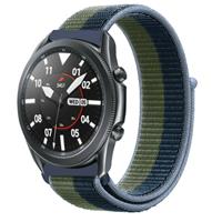 Strap-it Samsung Galaxy Watch 3 45mm nylon band (moss green)