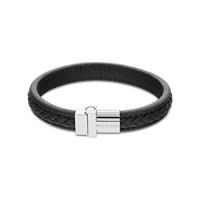 Tommy Hilfiger Lederarmband »Magnetic braided leather family, 2790375, 2790376«