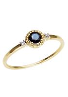 Firetti Goldring »Royal«, mit Saphir und Brillanten