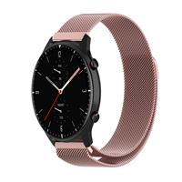 Strap-it Amazfit GTR 2 Milanese band (roze)