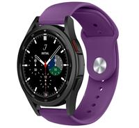 Strap-it Samsung Galaxy Watch 4 Classic 46mm sport band (paars)