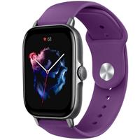 Strap-it Amazfit GTS 3 sport band (paars)