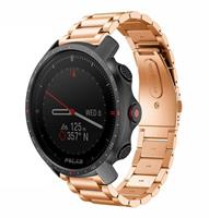 Strap-it Polar Grit X Pro stalen band (rosé goud)