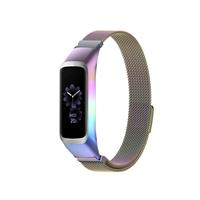 Strap-it Samsung Galaxy Fit 2 Milanese band (regenboog)
