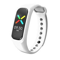 Strap-it Oppo band siliconen bandje (wit)