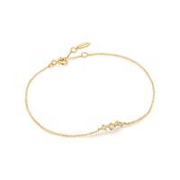 Ania Haie Armband Radiance BAU003-02YG Geelgoud 585