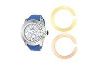 Glam Rock Dameshorloge Kwarts Zilver