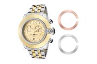 Glam Rock Dameshorloge Kwarts Zilver & Goud