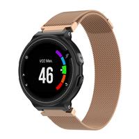 Strap-it Garmin Forerunner 235 Milanese band (rosé goud)