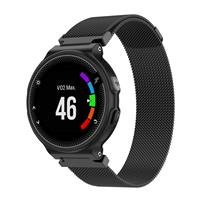 Strap-it Garmin Forerunner 235 Milanese band (zwart)