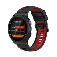 Strap-it Garmin Forerunner 735xt sport bandje (zwart/rood)