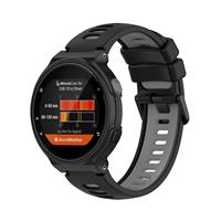 Strap-it Garmin Forerunner 735xt sport bandje (zwart/grijs)