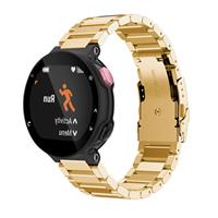 Strap-it Garmin Forerunner 735xt stalen bandje (goud)