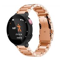 Strap-it Garmin Forerunner 735xt stalen bandje (rosé goud)