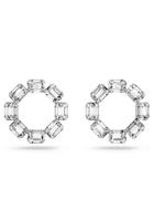 Swarovski Paar Creolen »Millenia, Kristalle mit Oktagonschliff, 5618629«, mit  Kristall