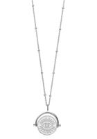 NANA KAY Kette mit Anhänger "Gravier mich, STG070", mit Zirkonia (synth.)