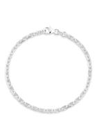 Firetti Silberarmband »Anker diamantiert, ca. 3 mm breit«, Made in Germany