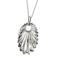Goldmaid Silberkette, 925 Sterlingsilber 40 weiße Zirkonia