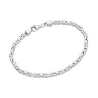 Smart Jewel Armband »Königskette massiv, Silber 925«