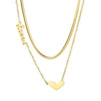 COLLEZIONE ALESSANDRO Kette mit Anhänger »Sweet Heart«, zweirehige Kette