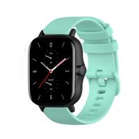 Strap-it Amazfit GTS 2 Luxe Siliconen bandje (Aqua)