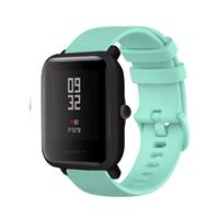 Strap-it Amazfit Bip Luxe Siliconen bandje (Aqua)