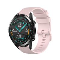 Strap-it Huawei watch GT Luxe Siliconen bandje (roze)