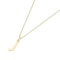 Luigi Merano Kette mit Anhänger »Anhänger Buchstabe J, Gold 585«