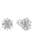 amor Oorbellen voor dames, 925 Sterling zilver, zirkonia synth.