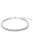 amor Armband voor dames, 925 Sterling zilver, zirkonia synth.