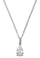 amor Ketting met hanger voor dames, 925 Sterling zilver, zirkonia synth.