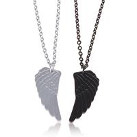 LGT JWLS LGT Jewels Liefde ketting Edelstaal Double Wing