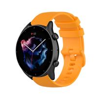 Strap-it Amazfit GTR 3 luxe siliconen bandje (oranje)