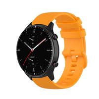 Strap-it Amazfit GTR 2 luxe siliconen bandje (oranje)