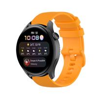Strap-it Huawei Watch 3 luxe siliconen bandje (oranje)