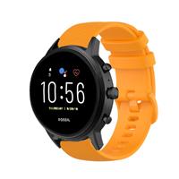 Strap-it Fossil Gen 5 luxe siliconen bandje (oranje)