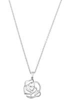 amor Ketting met hanger voor dames, 925 sterling zilver | rosé