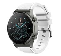 Strap-it Huawei Watch GT 2 Pro siliconen bandje (wit)