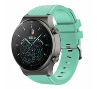 Strap-it Huawei Watch GT 2 Pro siliconen bandje (aqua)