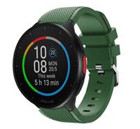 Strap-it Polar Pacer siliconen bandje (legergroen)